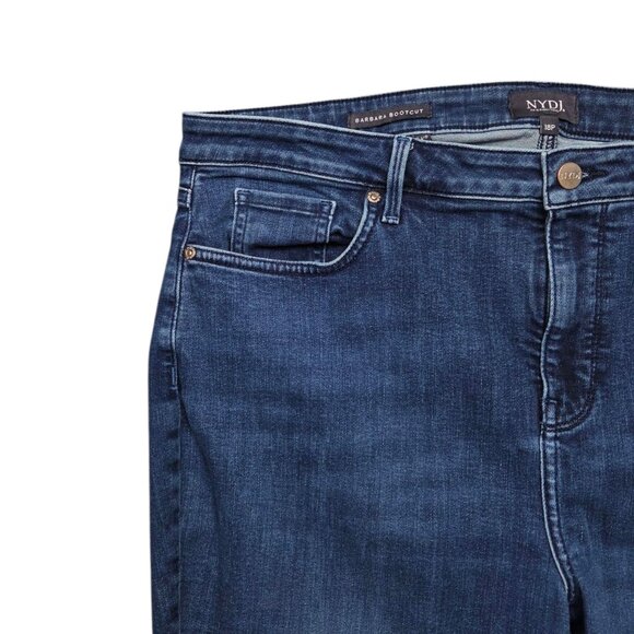 NYDJ Barbara Bootcut Jeans Womens 18 Petite Lift Tuck High Rise - Picture 3 of 9